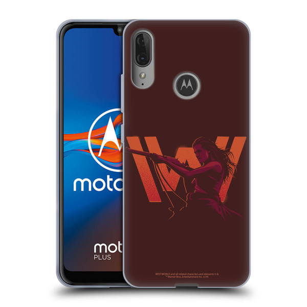 Westworld Logos Wyatt Soft Gel Case for Motorola Moto E6 Plus