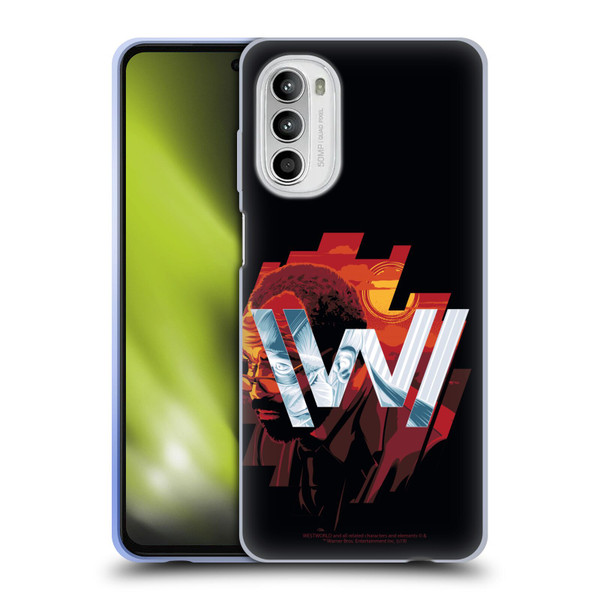 Westworld Logos Bernard Soft Gel Case for Motorola Moto G52
