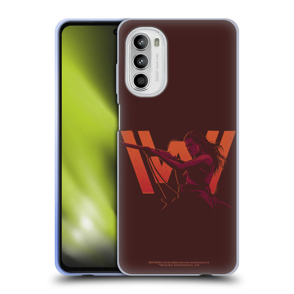 Westworld Logos Wyatt Soft Gel Case for Motorola Moto G52