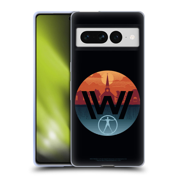 Westworld Logos Park Soft Gel Case for Google Pixel 7 Pro
