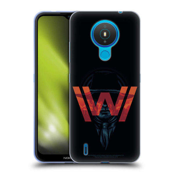 Westworld Logos Man In Black Soft Gel Case for Nokia 1.4
