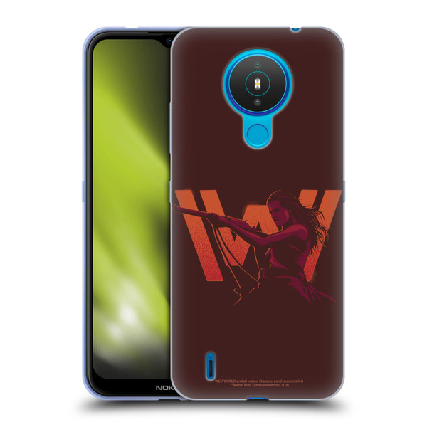 Westworld Logos Wyatt Soft Gel Case for Nokia 1.4
