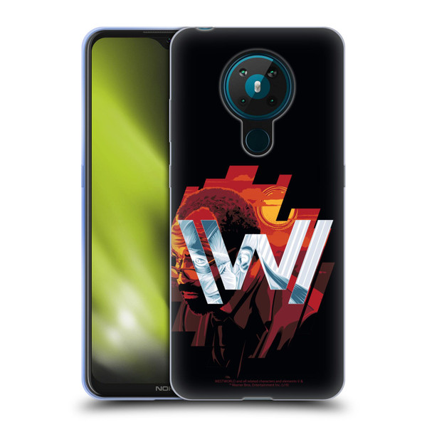 Westworld Logos Bernard Soft Gel Case for Nokia 5.3