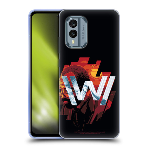 Westworld Logos Bernard Soft Gel Case for Nokia X30