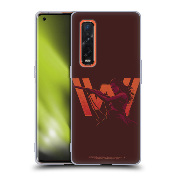Westworld Logos Wyatt Soft Gel Case for OPPO Find X2 Pro 5G