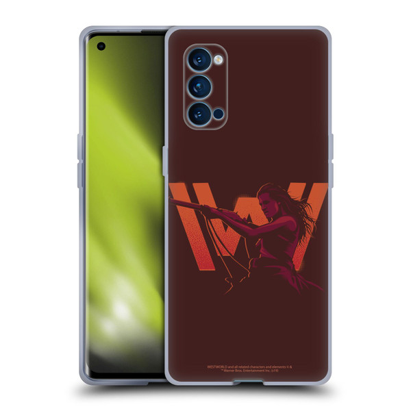 Westworld Logos Wyatt Soft Gel Case for OPPO Reno 4 Pro 5G