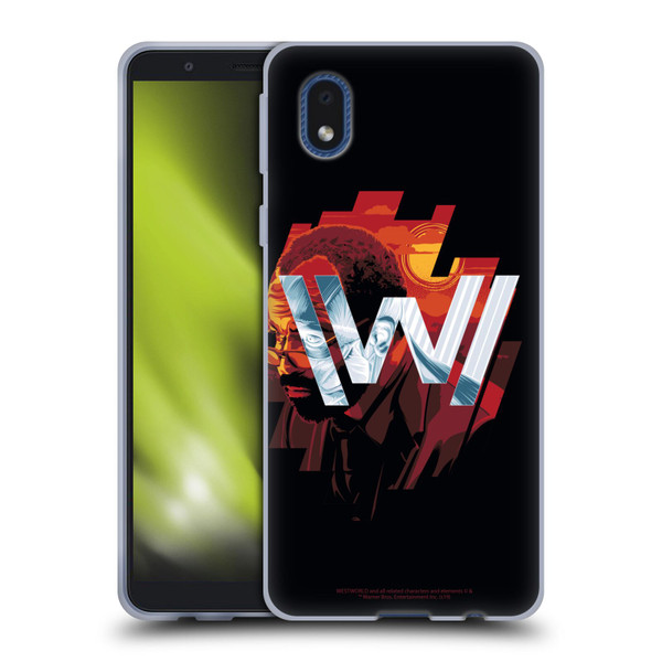 Westworld Logos Bernard Soft Gel Case for Samsung Galaxy A01 Core (2020)