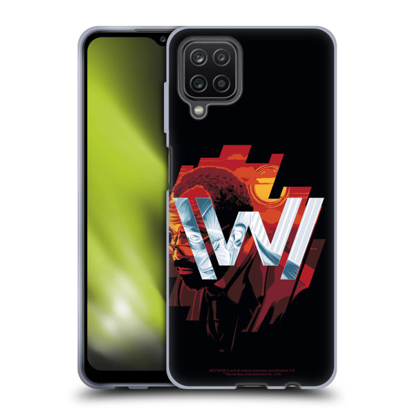 Westworld Logos Bernard Soft Gel Case for Samsung Galaxy A12 (2020)