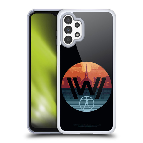 Westworld Logos Park Soft Gel Case for Samsung Galaxy A13 (2022)