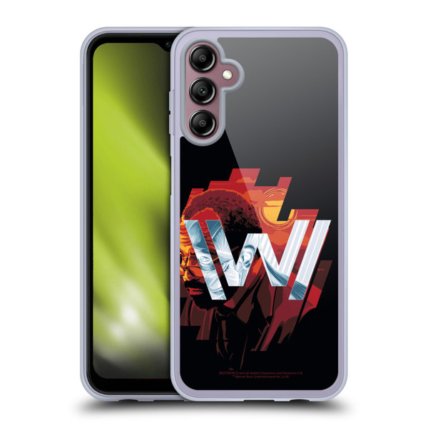 Westworld Logos Bernard Soft Gel Case for Samsung Galaxy A14 5G