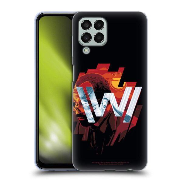 Westworld Logos Bernard Soft Gel Case for Samsung Galaxy M33 (2022)