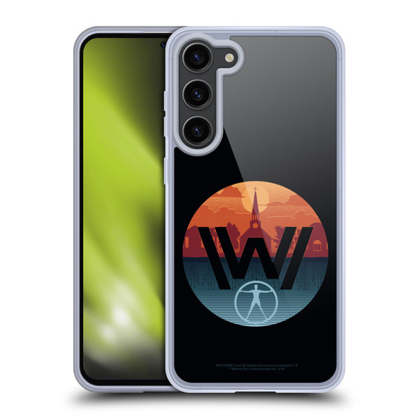 Westworld Logos Park Soft Gel Case for Samsung Galaxy S23+ 5G