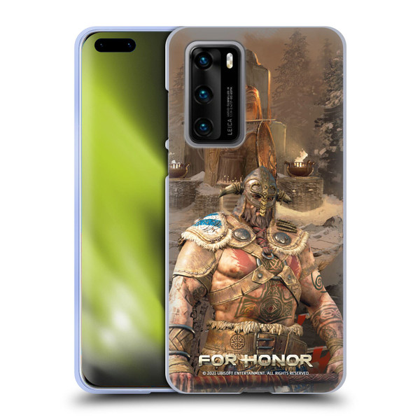 For Honor Characters Raider Soft Gel Case for Huawei P40 5G