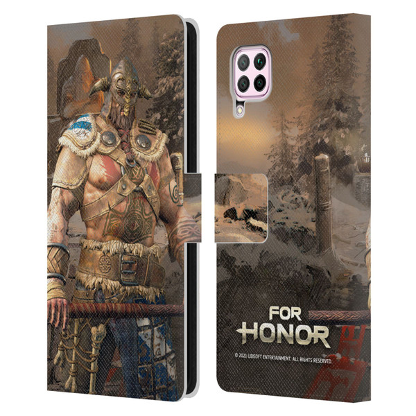 For Honor Characters Raider Leather Book Wallet Case Cover For Huawei Nova 6 SE / P40 Lite
