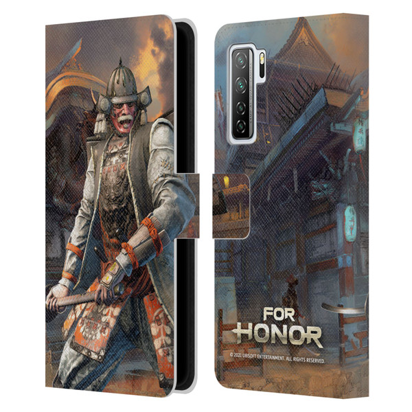 For Honor Characters Kensei Leather Book Wallet Case Cover For Huawei Nova 7 SE/P40 Lite 5G