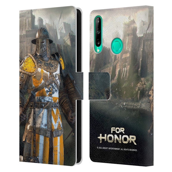 For Honor Characters Conqueror Leather Book Wallet Case Cover For Huawei P40 lite E