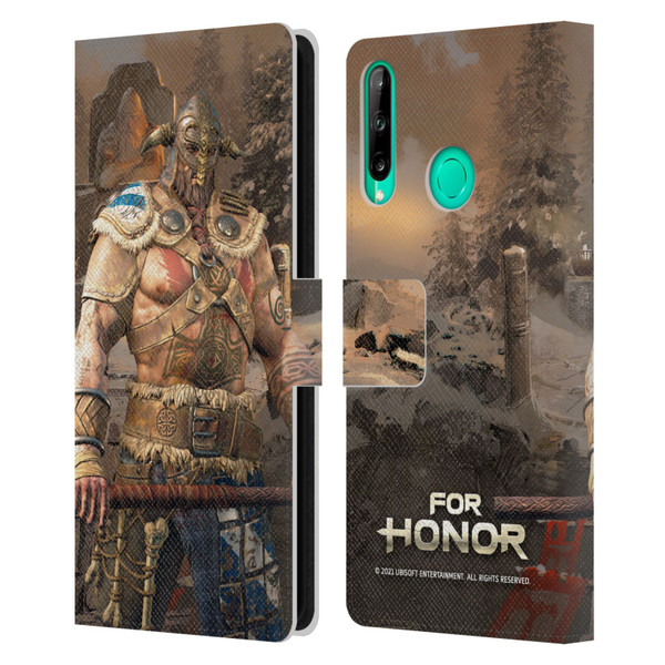 For Honor Characters Raider Leather Book Wallet Case Cover For Huawei P40 lite E