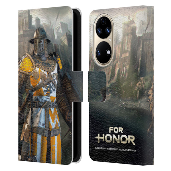 For Honor Characters Conqueror Leather Book Wallet Case Cover For Huawei P50