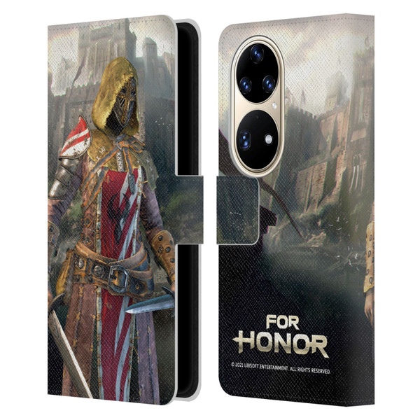 For Honor Characters Peacekeeper Leather Book Wallet Case Cover For Huawei P50 Pro