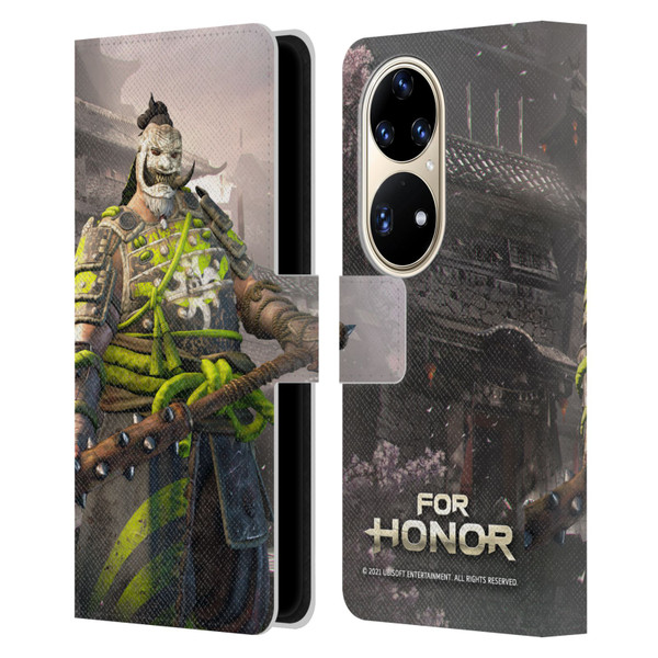 For Honor Characters Shugoki Leather Book Wallet Case Cover For Huawei P50 Pro