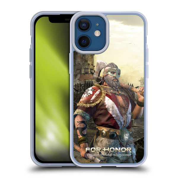 For Honor Characters Berserker Soft Gel Case for Apple iPhone 12 Mini