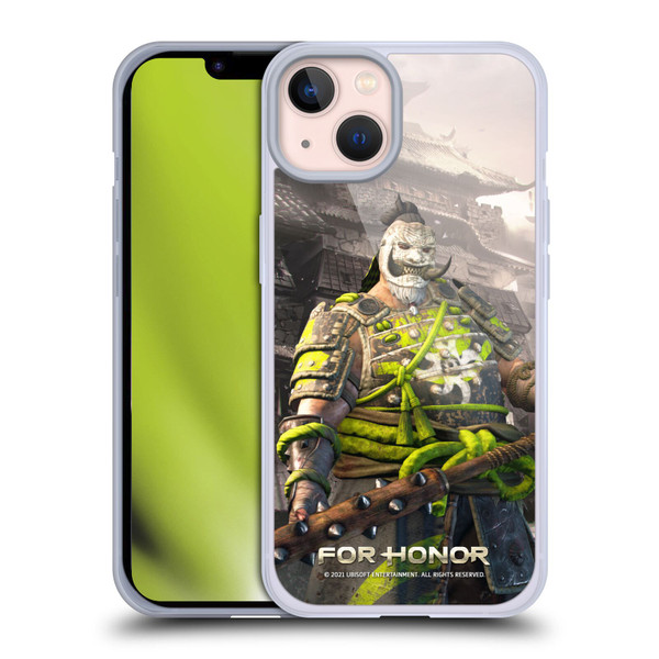 For Honor Characters Shugoki Soft Gel Case for Apple iPhone 13