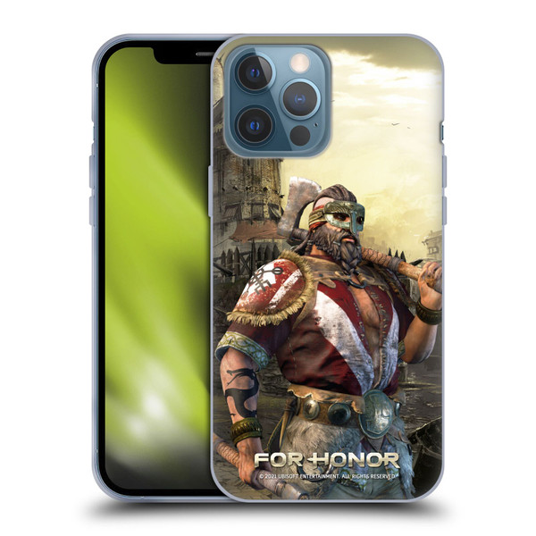 For Honor Characters Berserker Soft Gel Case for Apple iPhone 13 Pro Max
