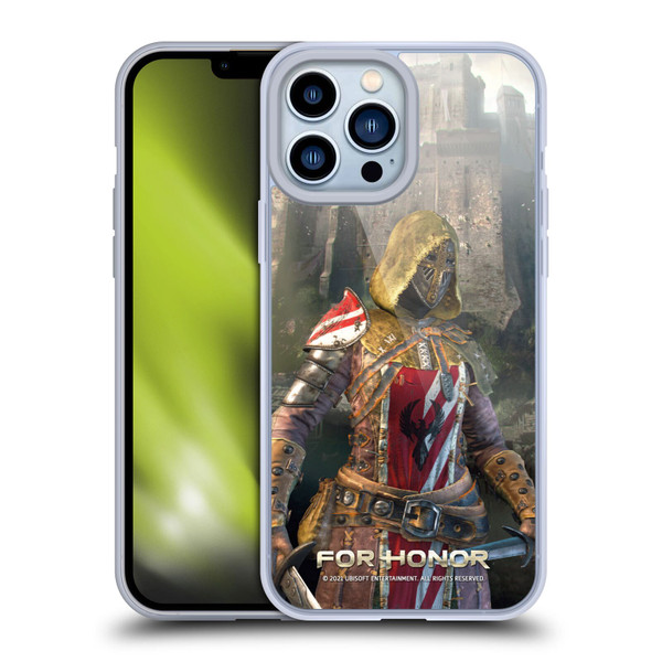 For Honor Characters Peacekeeper Soft Gel Case for Apple iPhone 13 Pro Max