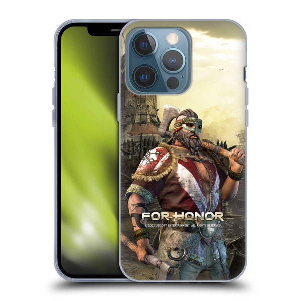 For Honor Characters Berserker Soft Gel Case for Apple iPhone 13 Pro