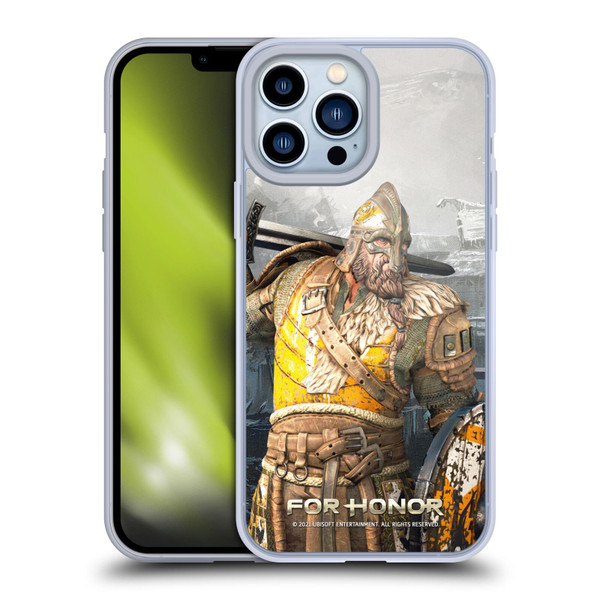 For Honor Characters Warlord Soft Gel Case for Apple iPhone 13 Pro Max