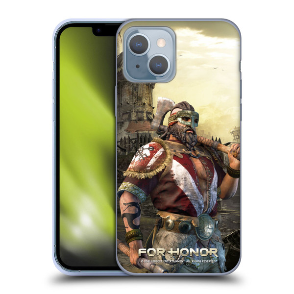 For Honor Characters Berserker Soft Gel Case for Apple iPhone 14