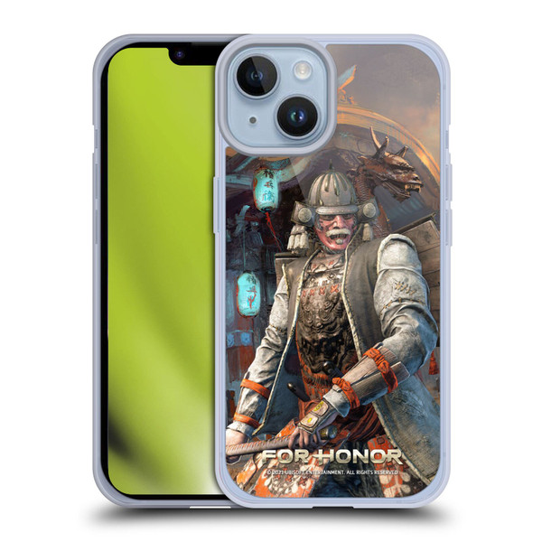 For Honor Characters Kensei Soft Gel Case for Apple iPhone 14