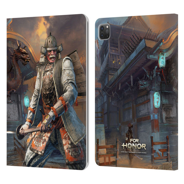 For Honor Characters Kensei Leather Book Wallet Case Cover For Apple iPad Pro 11 2020 / 2021 / 2022