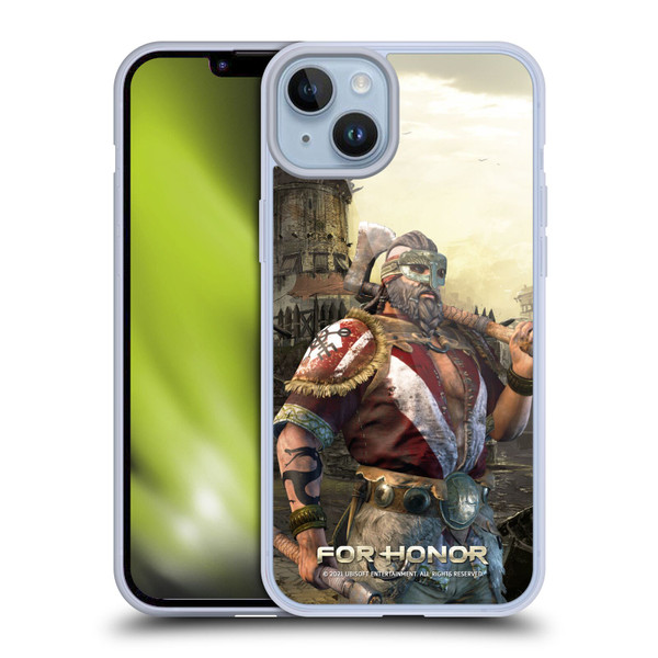 For Honor Characters Berserker Soft Gel Case for Apple iPhone 14 Plus