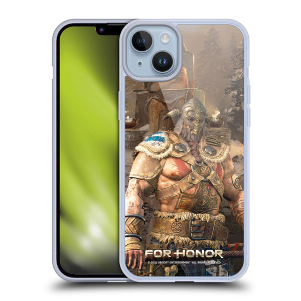 For Honor Characters Raider Soft Gel Case for Apple iPhone 14 Plus