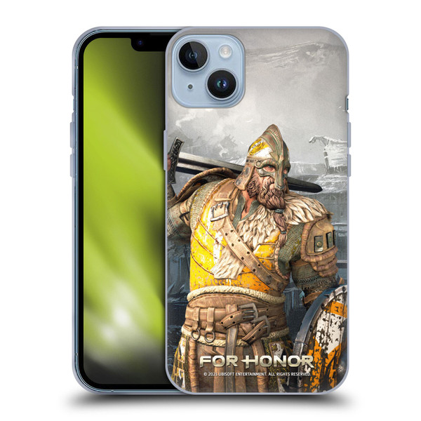 For Honor Characters Warlord Soft Gel Case for Apple iPhone 14 Plus