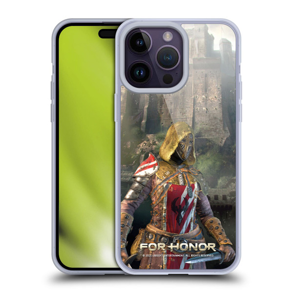 For Honor Characters Peacekeeper Soft Gel Case for Apple iPhone 14 Pro Max