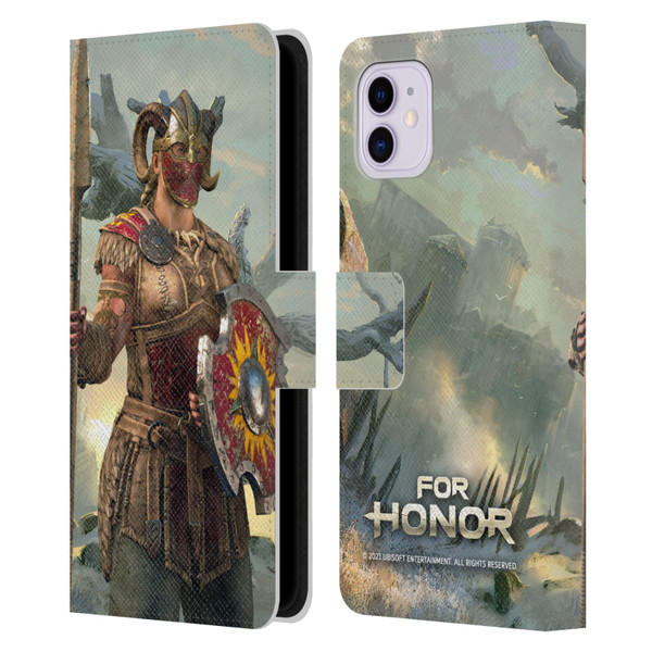 For Honor Characters Valkyrie Leather Book Wallet Case Cover For Apple iPhone 11