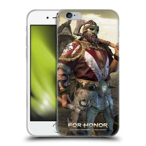 For Honor Characters Berserker Soft Gel Case for Apple iPhone 6 / iPhone 6s