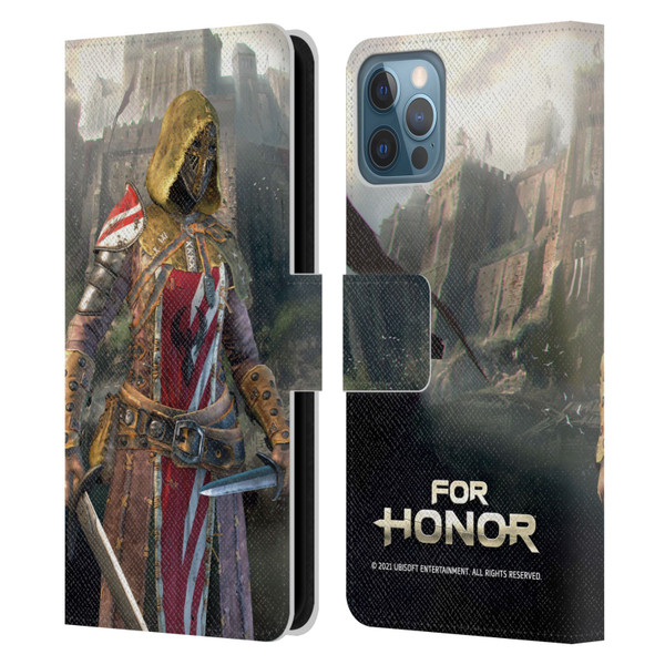 For Honor Characters Peacekeeper Leather Book Wallet Case Cover For Apple iPhone 12 / iPhone 12 Pro