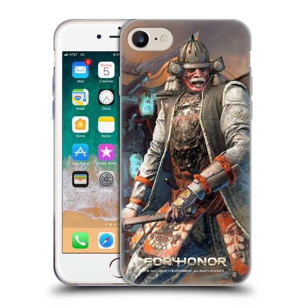 For Honor Characters Kensei Soft Gel Case for Apple iPhone 7 / 8 / SE 2020 & 2022