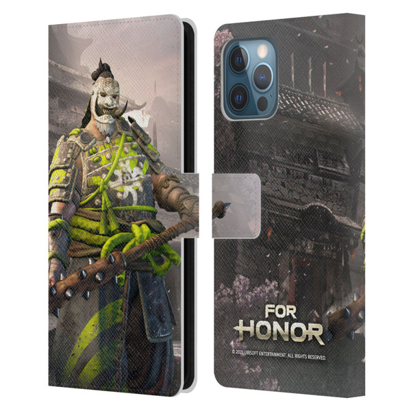 For Honor Characters Shugoki Leather Book Wallet Case Cover For Apple iPhone 12 Pro Max