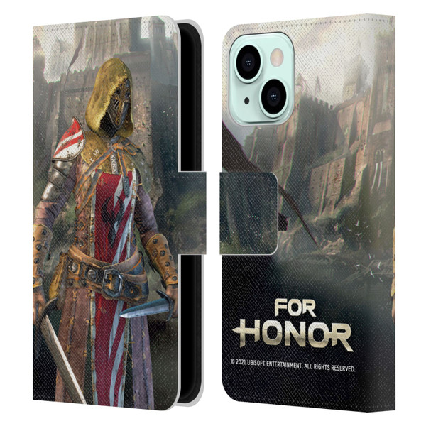 For Honor Characters Peacekeeper Leather Book Wallet Case Cover For Apple iPhone 13 Mini