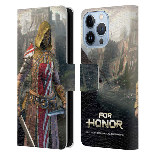For Honor Characters Peacekeeper Leather Book Wallet Case Cover For Apple iPhone 13 Pro