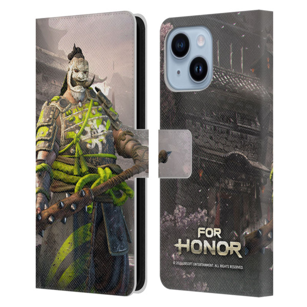 For Honor Characters Shugoki Leather Book Wallet Case Cover For Apple iPhone 14 Plus