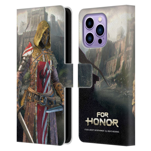 For Honor Characters Peacekeeper Leather Book Wallet Case Cover For Apple iPhone 14 Pro Max