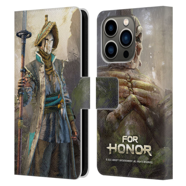 For Honor Characters Nobushi Leather Book Wallet Case Cover For Apple iPhone 14 Pro