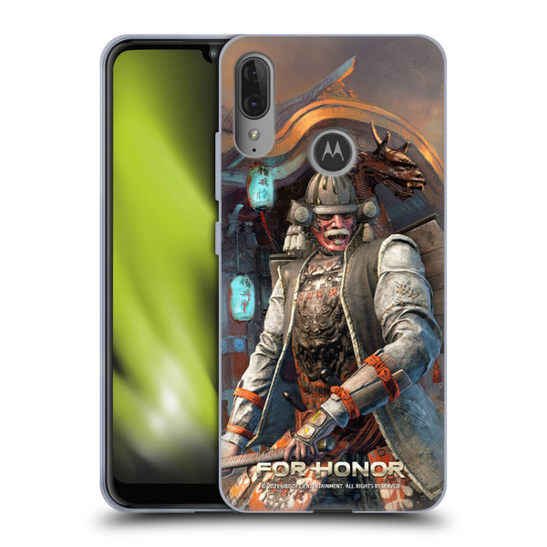 For Honor Characters Kensei Soft Gel Case for Motorola Moto E6 Plus