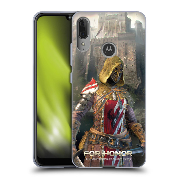For Honor Characters Peacekeeper Soft Gel Case for Motorola Moto E6 Plus