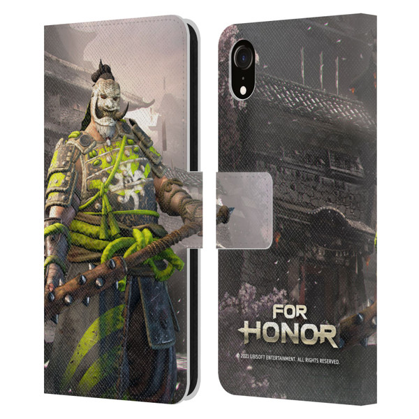For Honor Characters Shugoki Leather Book Wallet Case Cover For Apple iPhone XR
